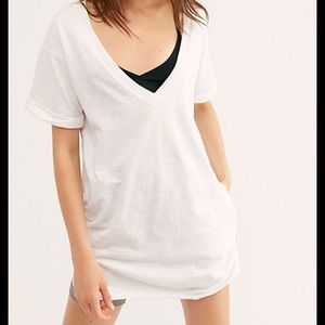 White Wave Breaks Tunic